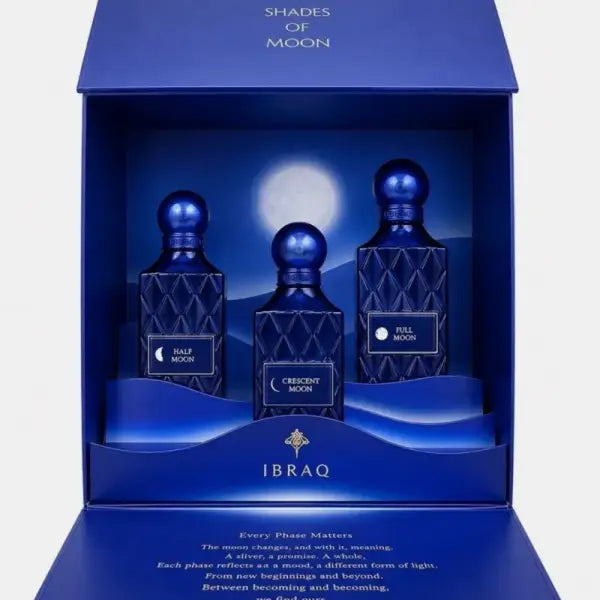 Moon Collection by Ibraheem Al Qurashi 3 PCs Set
